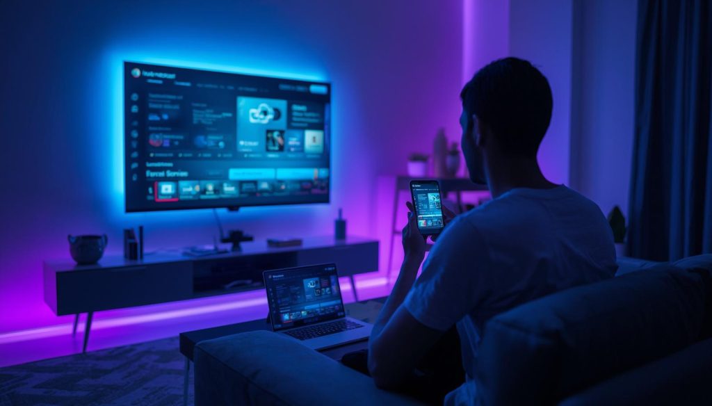 Advanced content delivery network of a global iptv service provider
