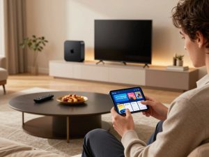 IPTV Smarters Pro PC app streaming live TV on desktop